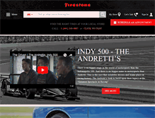 Tablet Screenshot of firestonetire.com